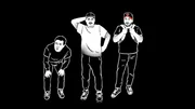 Jos&eacute; Lu&iacute;s (Mitte) Versuch, die Grenze zu den USA illegal zu &uuml;berqueren, bei dem einer seiner beiden Freunde erschossen wurde, wird im Film durch Animation nacherz&auml;hlt.
