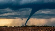 Tornado on the field.