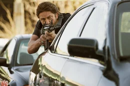 Big Nick (Gerard Butler) &ndash; das Ziel im Visier.