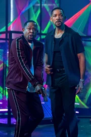 Martin Lawrence (Marcus Burnett), Will Smith (Mike Lowrey).