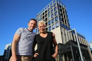 Giles Coren and Monica Galetti at The Silo, Cape Town