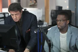 L-R: Breslin (Sylvester Stallone) und Hush (50 Cent)
