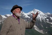 Sepp Forcher vor dem Wiesbachhorn.