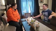 Tausch-Frau Martina und Pascal am Fr&uuml;hst&uuml;ckstisch