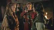 V.l.n.r.: Kriemhild (Alicia Witt), Hagen (Julian Sands), König Gunther (Samuel West), Siegfried (Benno Fürmann) V.l.n.r.: Kriemhild (Alicia Witt), Hagen (Julian Sands), König Gunther (Samuel West), Siegfried (Benno Fürmann)