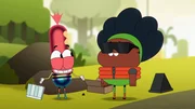 v.li.: Pinky Malinky, Babs Byuteman