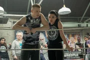 Jack Lowden (left) stars as Zak Knight and Florence Pugh (right) stars as Paige in FIGHTING WITH MY FAMILY, directed by Stephen Merchant, a Metro Goldwyn Mayer Pictures film. Credit: Robert Viglasky / Metro Goldwyn Mayer Pictures &copy; 2018 Metro-Goldwyn-Mayer Pictures Inc.&nbsp; All Rights Reserved.