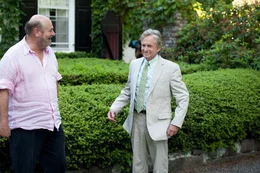 L - R: Rob Reiner als Artie, Michael Douglas als Oren Little