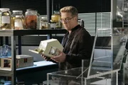 Grissom (William Petersen) hat ein mysteri&ouml;ses Modell zugestellt bekommen - handelt es sich um die plastische Ansicht eines Mordes?