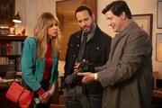 Zu Besuch beim Privatdetektiv: Kaitlin Olson als Morgan Gillory, Daniel Sunjata als Adam Karadec, Ken Marino als Charles Lavoie