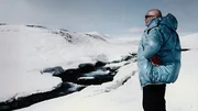 Pr&auml;sident Kekkonen in Lappland, Finnland, in den 1960er-Jahren.