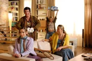 "Novotny und Maroudi", "Verspannungen." Im Bild (v.li.): Martina Poel (Hertha), Carin Filipcic (Else), Angelika Nidetzky (Iris), Valerie Bolzano (Gerda).