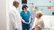 L-R: David Alan Grier als Dr. Ron, Allison Tolman als Alex, Wendi Mclendon Covey als Joyce