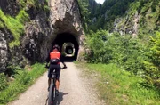 Unterwegs mit dem Fahrrad in Ober&ouml;sterreich.