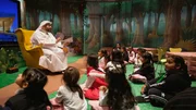 Ebrahim Al Bishri, ein ehemaliger Kinderfernsehenmoderator, arbeitet heute in der Kinderbibliothek der Qatar National Library, einem der atemberaubendsten Geb&auml;ude Katars.