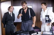 (v.li.): Herbert Pendl (Kommissar Wobisch), G&ouml;tz Kauffmann (Meisel), Andreas Vitasek (Axel Mozart).