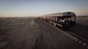 Africa - Rovos train crossing Kalahri Desert