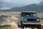 Mike Brewer and Ant Anstead Driving in Scout for Joyride.