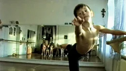 Sergei Polunin als Kind.