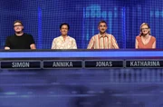 Die Kandidaten (v.l.n.r. am Panel): Simon Tollrian, Annika Wiedemann, Jonas Mielke, Katharina Rehling