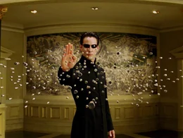 Kugelabwehr: Neo (Keanu Reeves) hat inzwischen gelernt, seine Geisteskr&auml;fte nicht nur in der Matrix, sondern auch in der realen Welt einzusetzen.