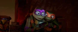 L-R: Leonardo, Donatello, Michelangelo