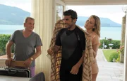 (v.li.): Toni (Fritz Wepper), Alexander (Mike Galeli), Emma (Eva-Maria Grein von Friedl)