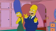 Marge (l.); Homer (r.)