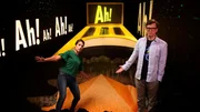 ARD/WDR WISSEN MACHT AH!, "Der Fluch des Ahaho", am Samstag (18.08.18) um 05:55 Uhr im ERSTEN. In der heutigen Ausgabe von &bdquo;Wissen macht Ah!&ldquo; machen Clarissa und Ralph eine bahnbrechende Entdeckung: Unter dem Studioboden befindet sich eine Pyramide! St&uuml;ck f&uuml;r St&uuml;ck legen die beiden Hobby-Arch&auml;ologen sie frei. Werden sie bis in die Grabkammer vordringen? Werden sie Opfer des Fluches des Ahaho? W&auml;hrend sich Clarissa und Ralph St&uuml;ck f&uuml;r St&uuml;ck dem R&auml;tsel n&auml;hern, finden sie au&szlig;erdem die Zeit, z.B folgende Frage zu beantworten: Wie schnell ist Schneckentempo? | &copy;WDR/Thorsten Schneider