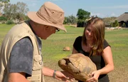 Auf der Famwiese geht es heute den Schildkr&ouml;ten-Zecken an den Kragen!