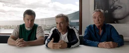 v.li.: Paul Safranek (Matt Damon), Dusan Mirkovic (Christoph Waltz), Konrad (Udo Kier).