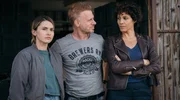 Das neue Ermittlertrio: Valessa Matkovic (Romina Küper, li.), Borko Vucevic (Kasem Hoxha, Mitte) und Stascha Novak (Jasmin Gerat, re.). Das neue Ermittlertrio: Valessa Matkovic (Romina Küper, li.), Borko Vucevic (Kasem Hoxha, Mitte) und Stascha Novak (Jasmin Gerat, re.).