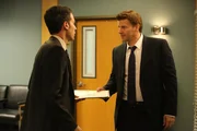 Aubrey (John Boyd, l.) und Booth (David Boreanaz) Aubrey (John Boyd, l.) und Booth (David Boreanaz)