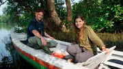 Anna und Naturforscher André erkunden die Geheimnisse der Mangrovenbäume. Über ihre Luftwurzeln holen sich die Pflanzen den nötigen Sauerstoff. Anna und Naturforscher André erkunden die Geheimnisse der Mangrovenbäume. Über ihre Luftwurzeln holen sich die Pflanzen den nötigen Sauerstoff.