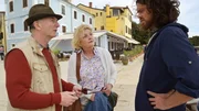 Genug des Abenteuers: Gisela (Saskia Vester) und Werner Bauer (Michael Lerchenberg) reisen nach Kroatien, um ihren Sohn Sebastian (Sebastian Fr&auml;sdorf, re.) heimzuholen.