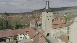 Ansicht auf Iphofen.