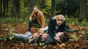v.l.n.r.: Hauke Jacobs (Hinnerk Schönemann), Hannah Wagner (Jana Klinge), Maik Lisek (Slavko Popadic). v.l.n.r.: Hauke Jacobs (Hinnerk Schönemann), Hannah Wagner (Jana Klinge), Maik Lisek (Slavko Popadic).
