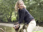 Auf Spurensuche: Kommissarin Linda Wallander (Johanna Sällström). Auf Spurensuche: Kommissarin Linda Wallander (Johanna Sällström).