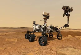 Die wesentliche Aufgabe dieses mit Sonden und Kameras ausgestatteten Roboters ist es, Bilder vom Mars aufzunehmen und nach Spuren fr&uuml;heren Lebens zu suchen.