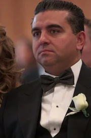 Buddy and Lisa are at the vow renewal.