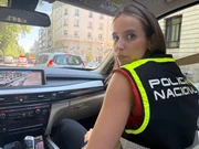 Carmen Gonzales Carrasco von der Policia Nacional im Einsatz gegen illegale Prostitution und Menschenhandel.