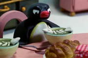 Pingu mag den Fischauflauf nicht.
