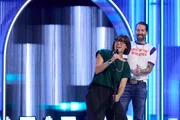 Von links: Eva Karl Faltermeier und Alec V&ouml;lkel von The BossHoss.