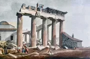 Der irische Arch&auml;ologe und K&uuml;nstler Edward Dodwell malte die Demontage des Parthenon und gab seiner Best&uuml;rzung dar&uuml;ber Ausdruck: &bdquo;&hellip; statt der malerischen Sch&ouml;nheit (&hellip;) ist er jetzt vergleichsweise in einem Zustand zerschmetterter Trostlosigkeit.&ldquo;