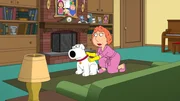 Brian Griffin (l.); Lois Griffin (r.)