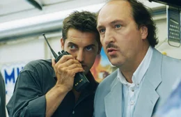 L - R: Fr&eacute;d&eacute;ric Diefenthal als &Eacute;milien Coutant-Kerbalec, Bernard Farcy als Commissaire Gibert
