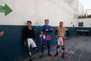 V.l.: Gino D'Acampo, Gordon Ramsay, Fred Sirieix