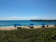 Beach at Lake Worth.