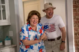 Flo (Margo Martindale), Earl (Robert Pine).
