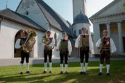 Sepp Forcher, Bl&auml;sergruppe der Musikkapelle Truden.